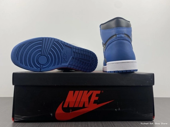 Kicked Out Shoe Store OG 555088-404 Jordan Air Blue' 'Dark High Retro Marina 1 0728